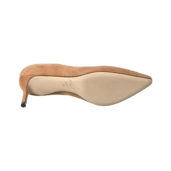 Jimmy Choo Romy 60 Suede Pump, Brown - Picture 4 of 5